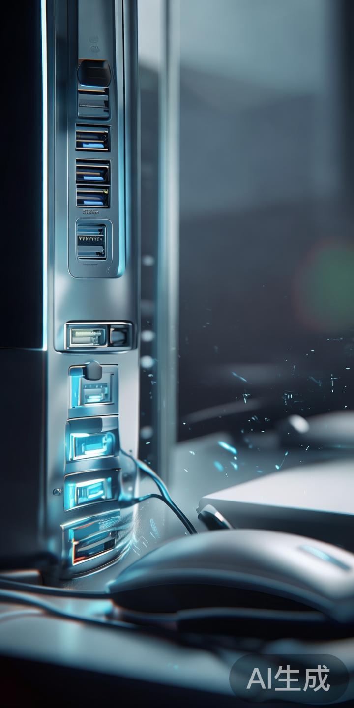 目前，主流的电脑也配备不同规格的USB端口，主要包